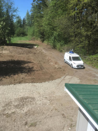 Excavation for landscaping